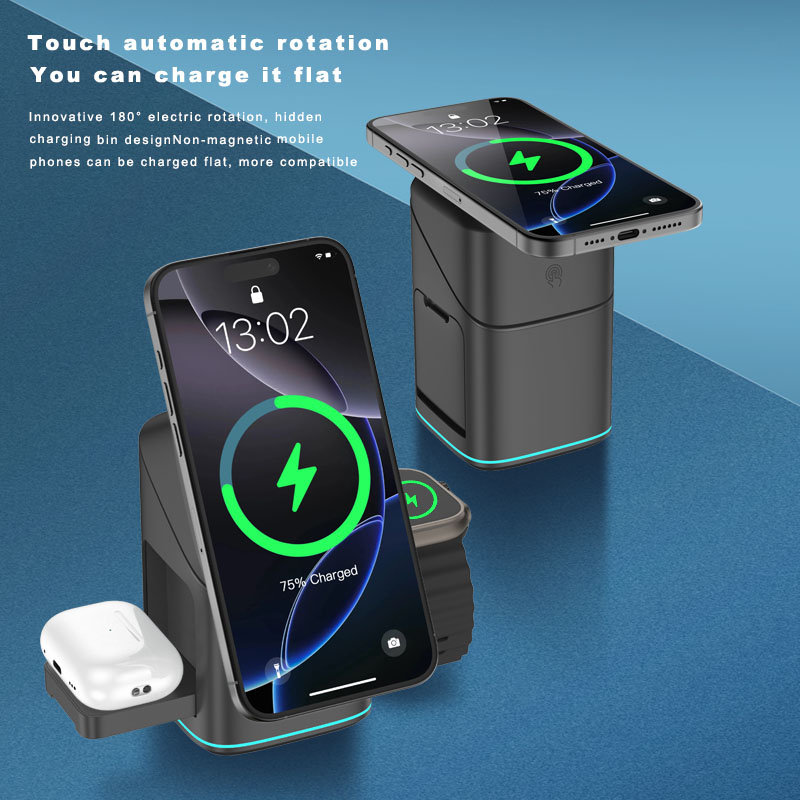 Smartwatch Watch Huawei - 3 in 1 Magnetic Wireless Charger