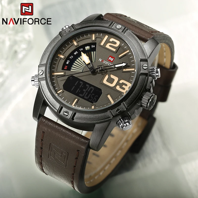 Smartwatch Watches For Men Brands - NAVIFORCE Top Brand Men Watch Multifunction