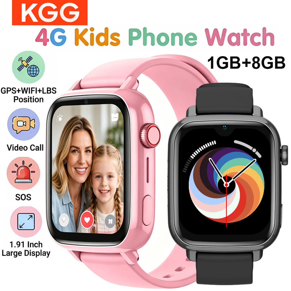 Smartwatch Watches For Kid Boy With Alarm - Smart Watch Kids 4G GPS WiFi