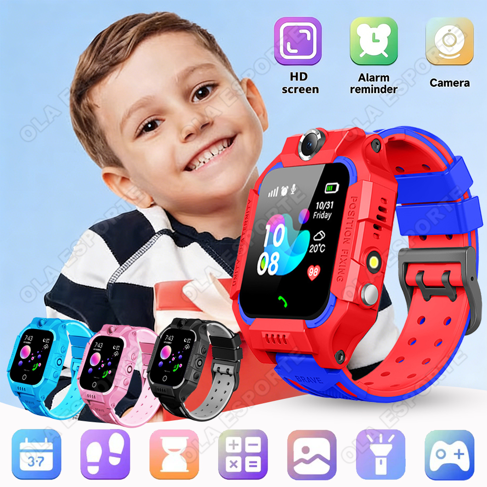 Smartwatch Watches For Kid Boy With Alarm - 2026 New Children Smartwatch with GPS