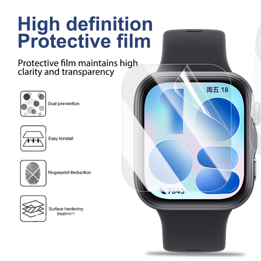 Soft Flexible Hydrogel Protect - Smartwatch Watch Huawei 评论和价格