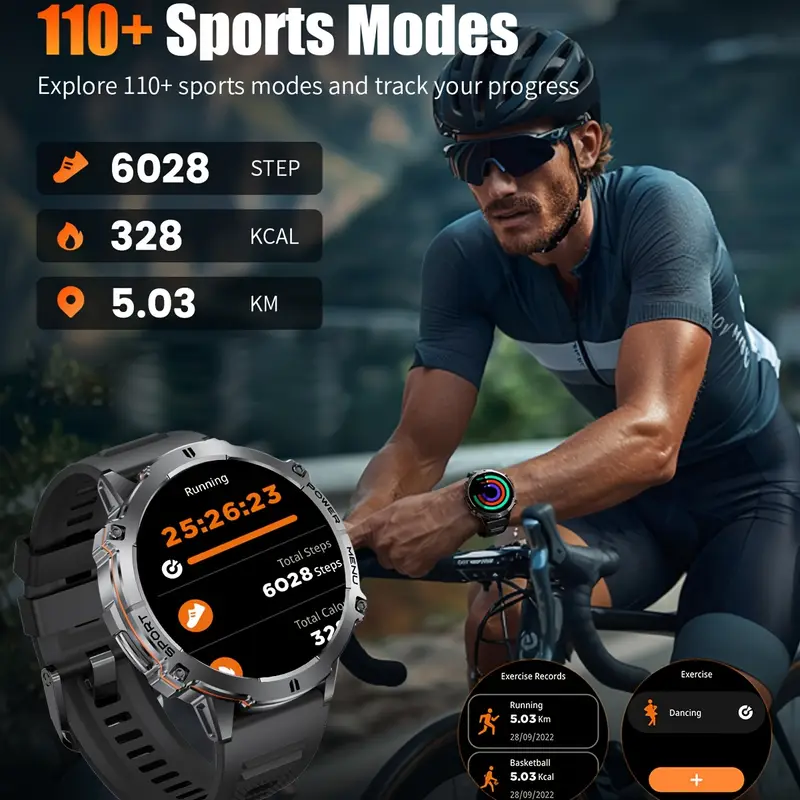 LEADOYS Men's Smartwatch Reloj - Smartwatch Rugged Watches For Men 评论和价格