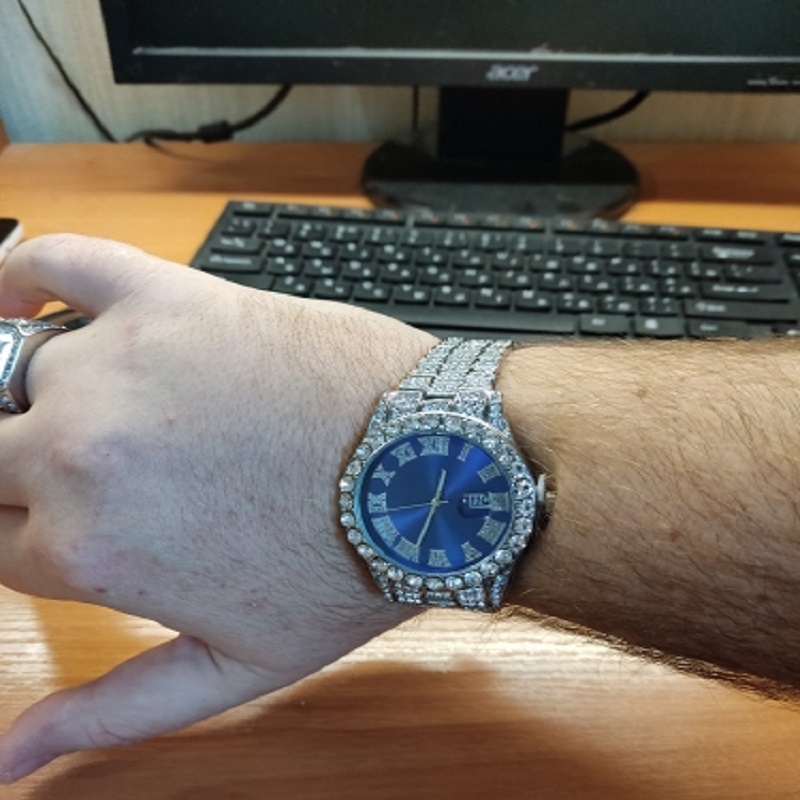 Hip hop Watch Male watch luxur - Smartwatch Watches For Men Brands 评论和价格