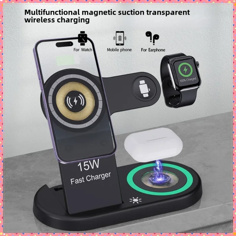 15W Fast Wireless Charger Stan - Watch 7 Smartwatch Iphone 评论和价格