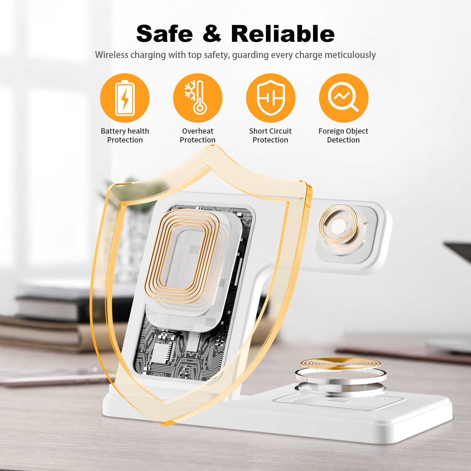 15W Magnetic Wireless Charger  - Watch 7 Smartwatch Iphone 评论和价格