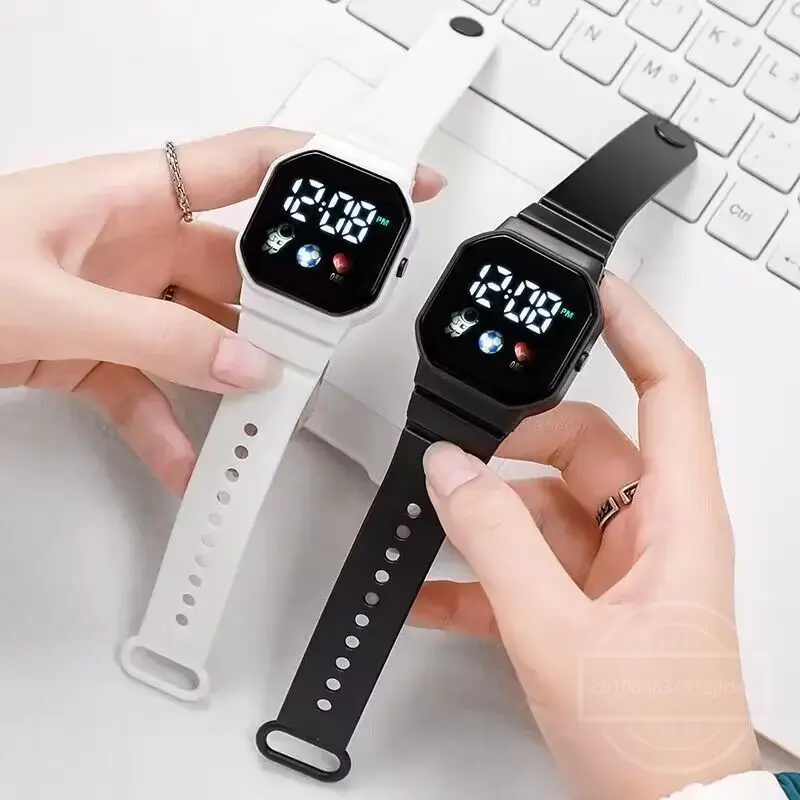 Kids Watches LED Digital Kids  - Smartwatch Watches For Kid Boy With Alarm 评论和价格