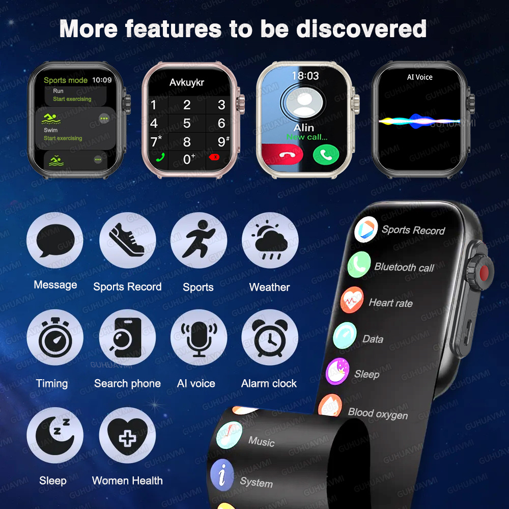 For IOS Watch Ultra 2 SE Men W - Smartwatch Watches Brands For Women 评论和价格