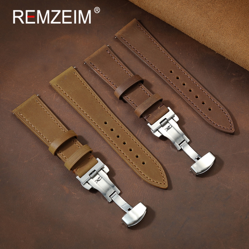 Men Women Unisex Crazy Horse L - Smartwatch Vintage Watches For Women 评论和价格