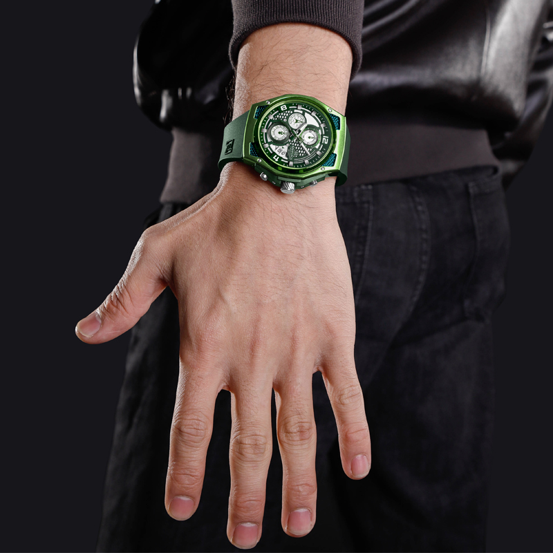 NAVIFORCE Original watches for - Silicone Sport Band 评论和价格