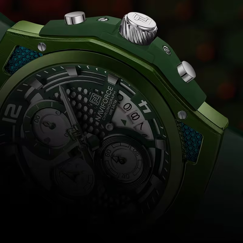 NAVIFORCE Original watches for - Silicone Sport Band 评论和价格