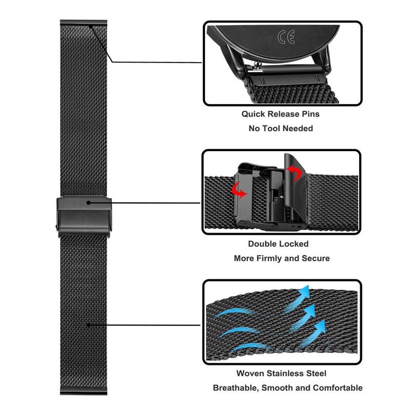 18mm Metal Strap For Fossil Wo - Fossil Watches Smartwatch Gen 4 评论和价格