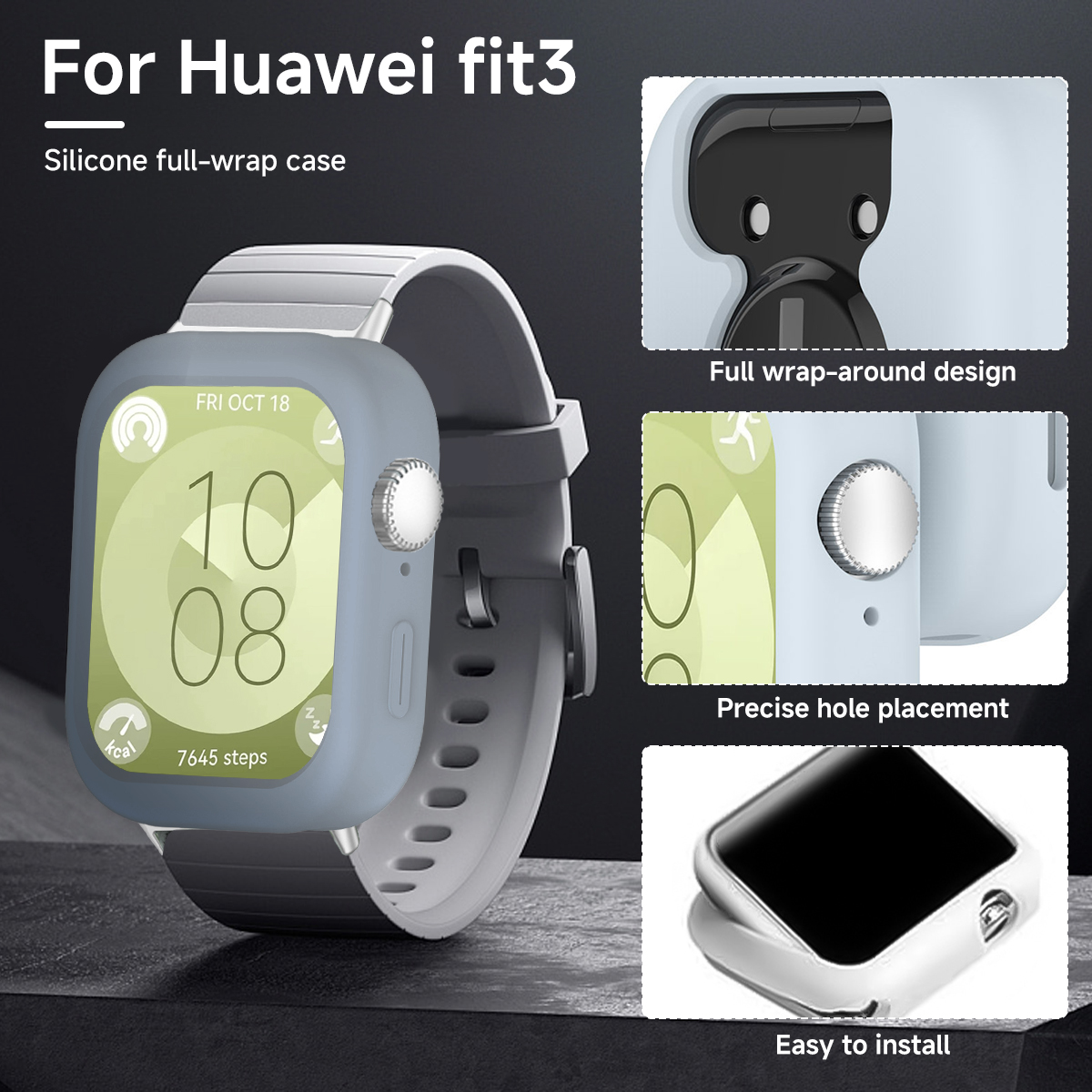 TPU Silicone Case For Huawei W - Smartwatch Watch Huawei 评论和价格