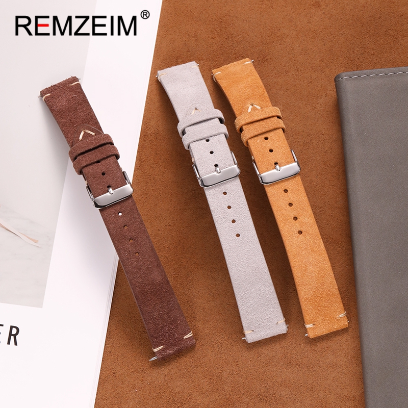 Suede Quick Release Leather Re - Smartwatch Vintage Watches For Women 评论和价格