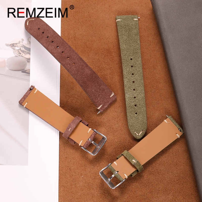 Suede Quick Release Leather Re - Smartwatch Vintage Watches For Women 评论和价格