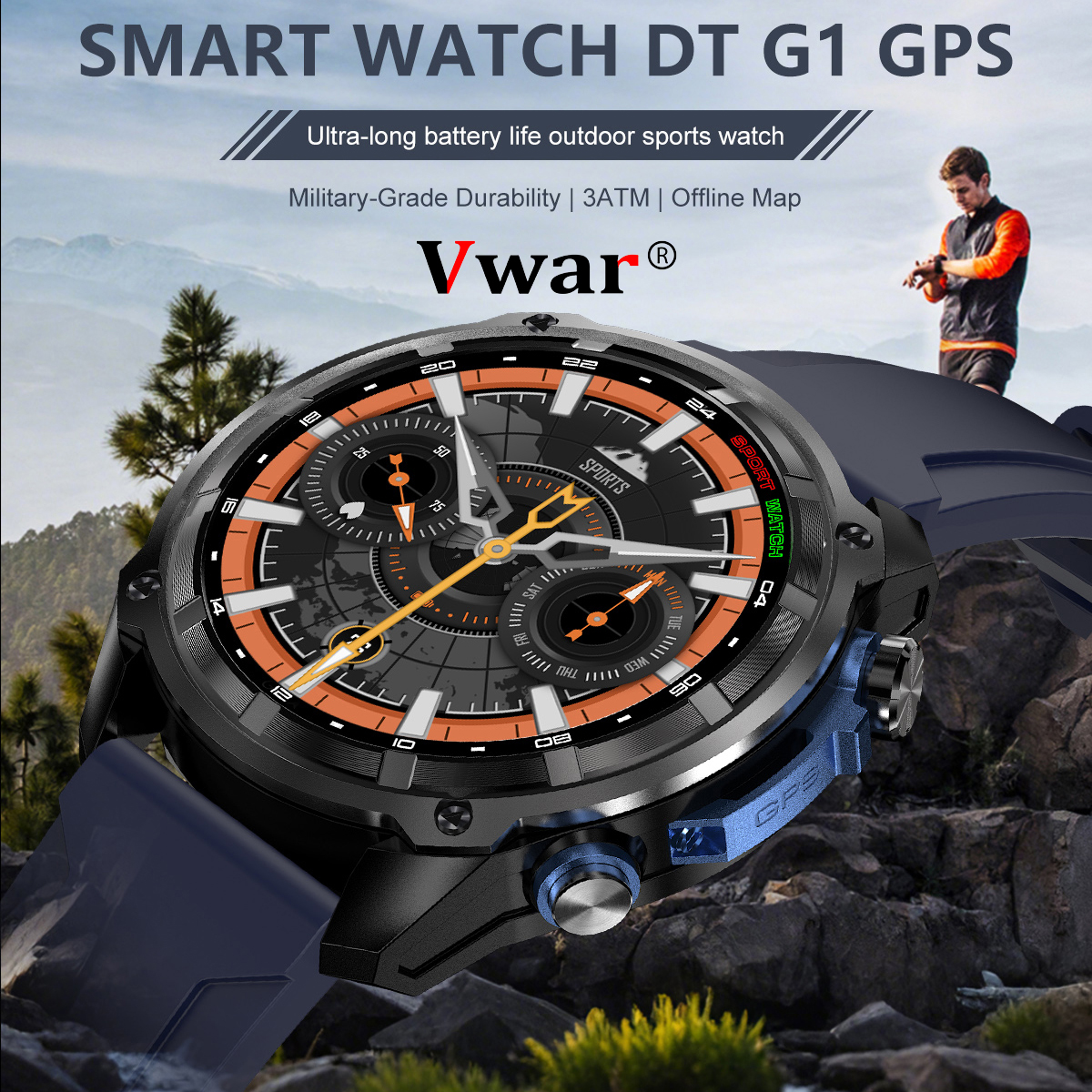 2025 New GPS SmartWatch Offlin - Watch Vs Smartwatch 评论和价格