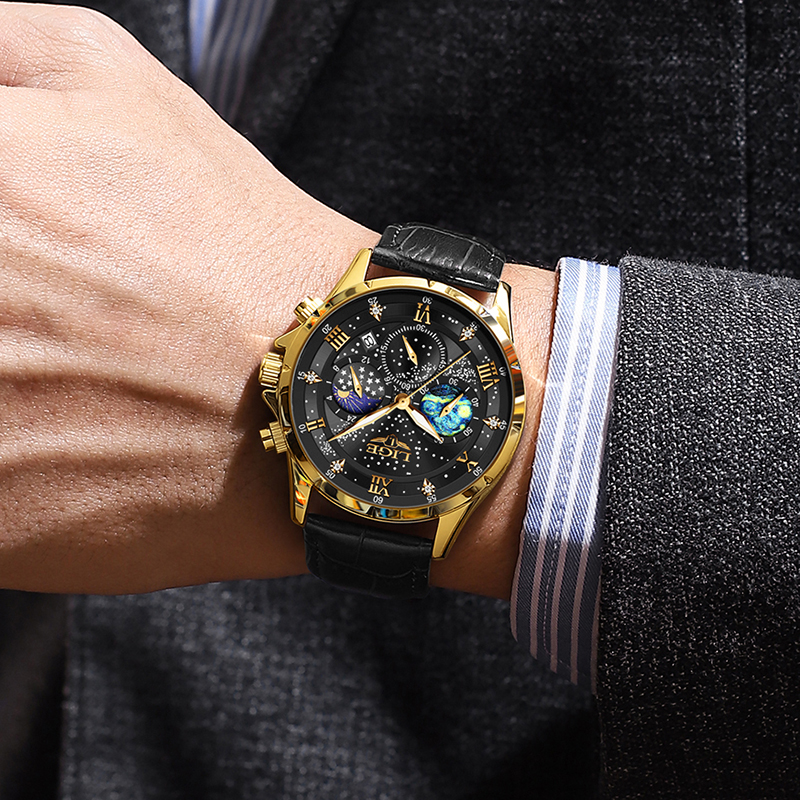 LIGE 2024 Top Luxury Brand Men - Smartwatch Army Watches For Men 评论和价格