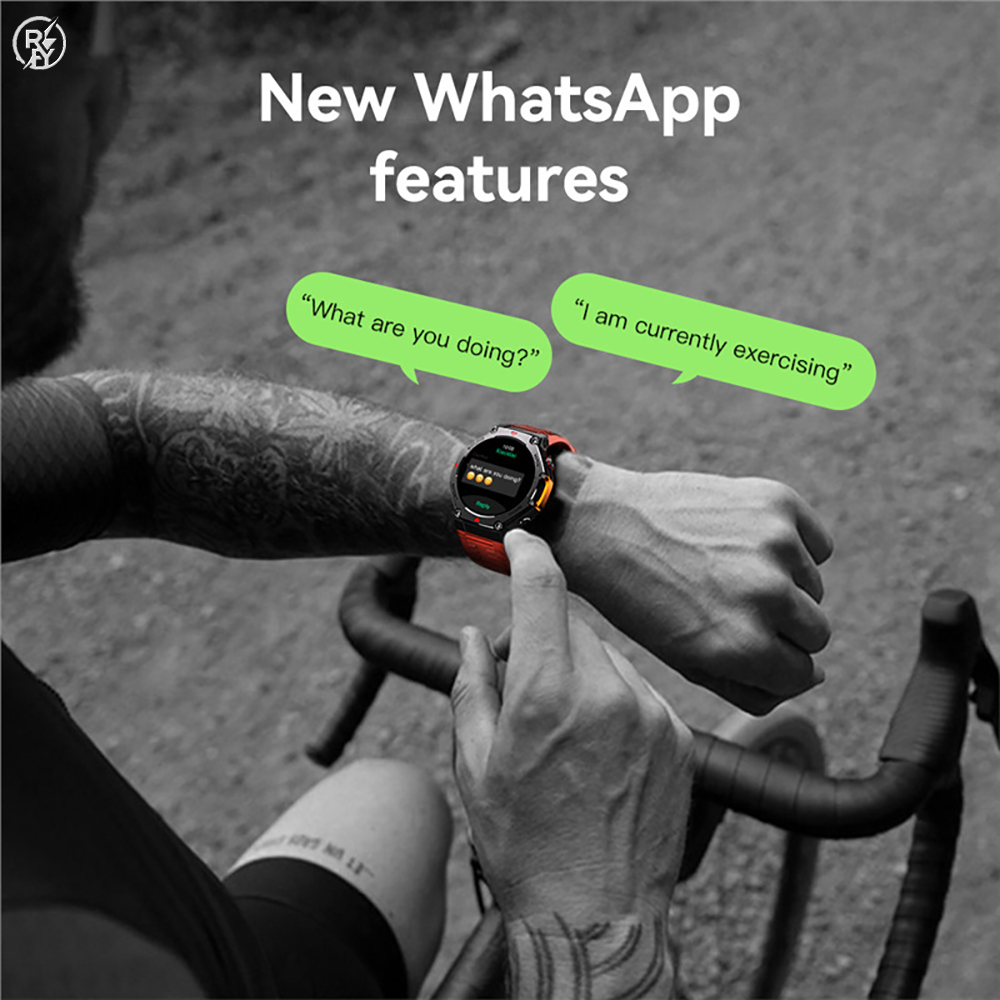 MA31 5ATM Waterproof Smart Wat - Smartwatch Rugged Watches For Men 评论和价格