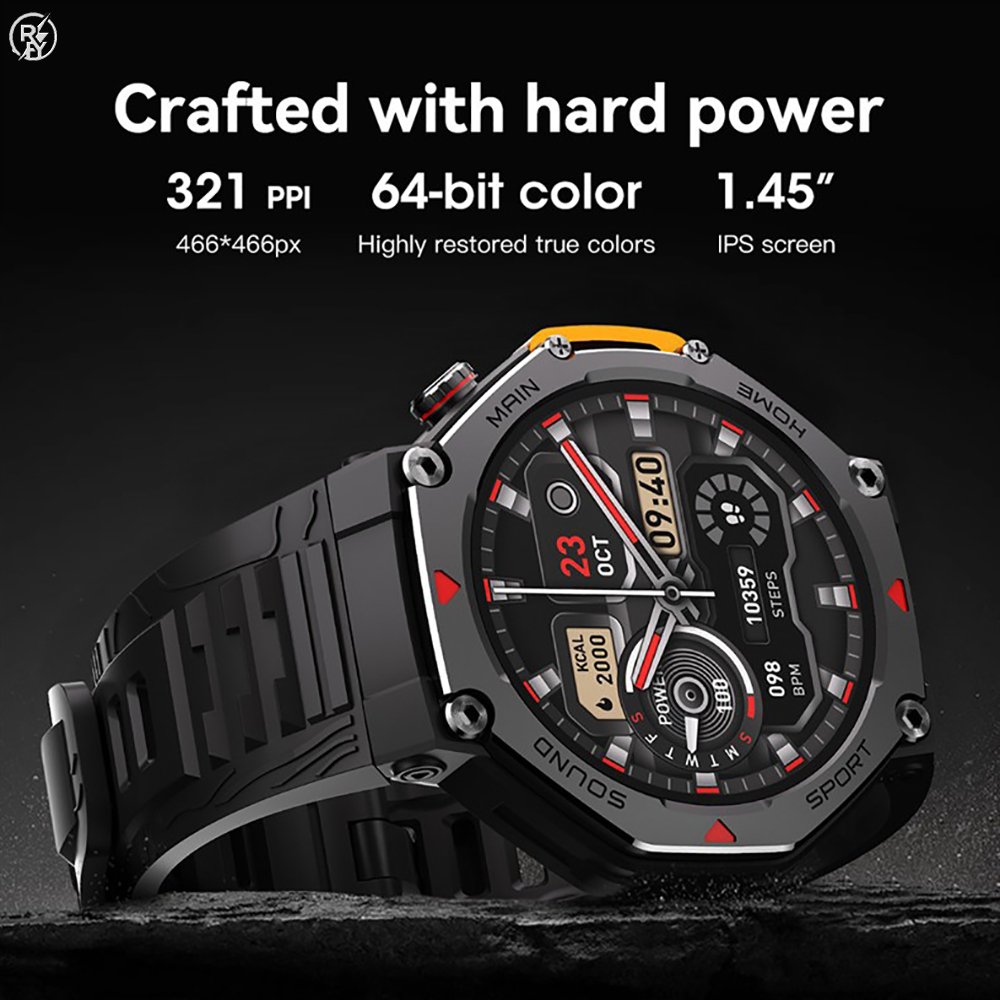 MA31 5ATM Waterproof Smart Wat - Smartwatch Rugged Watches For Men 评论和价格