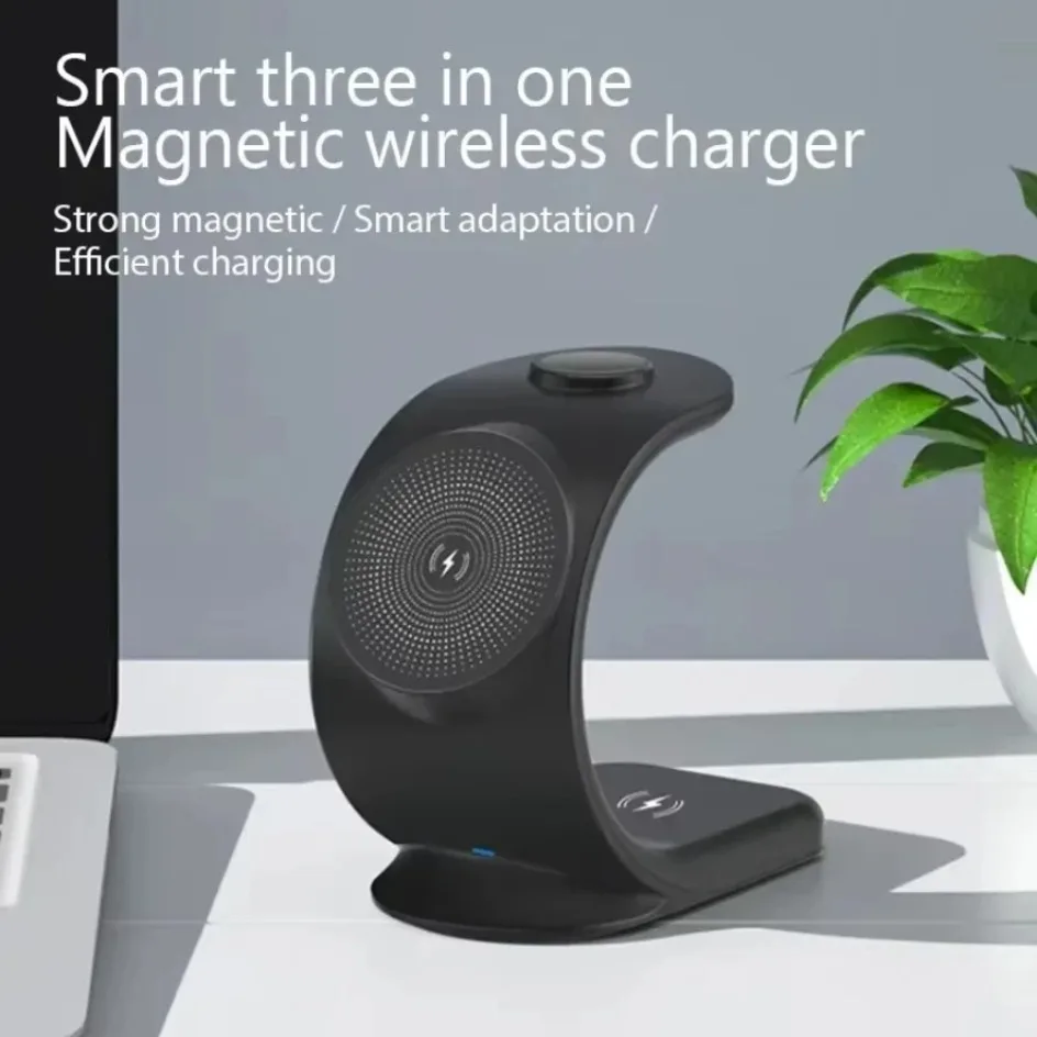 Magnetic Wireless Charger 3 in - Watch 7 Smartwatch Iphone 评论和价格