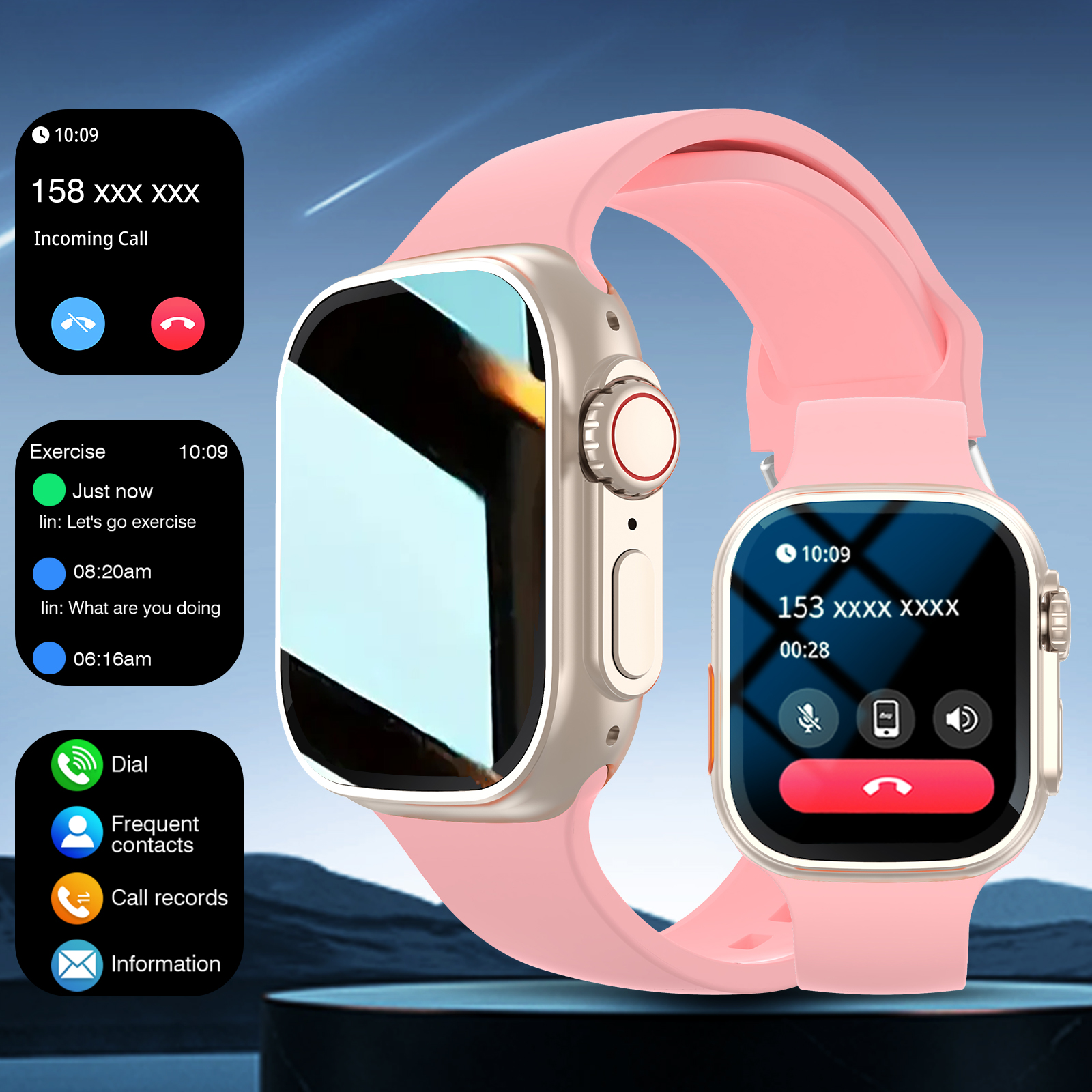 New Smart Glasses,answering Ca - Watch 7 Smartwatch Iphone 评论和价格