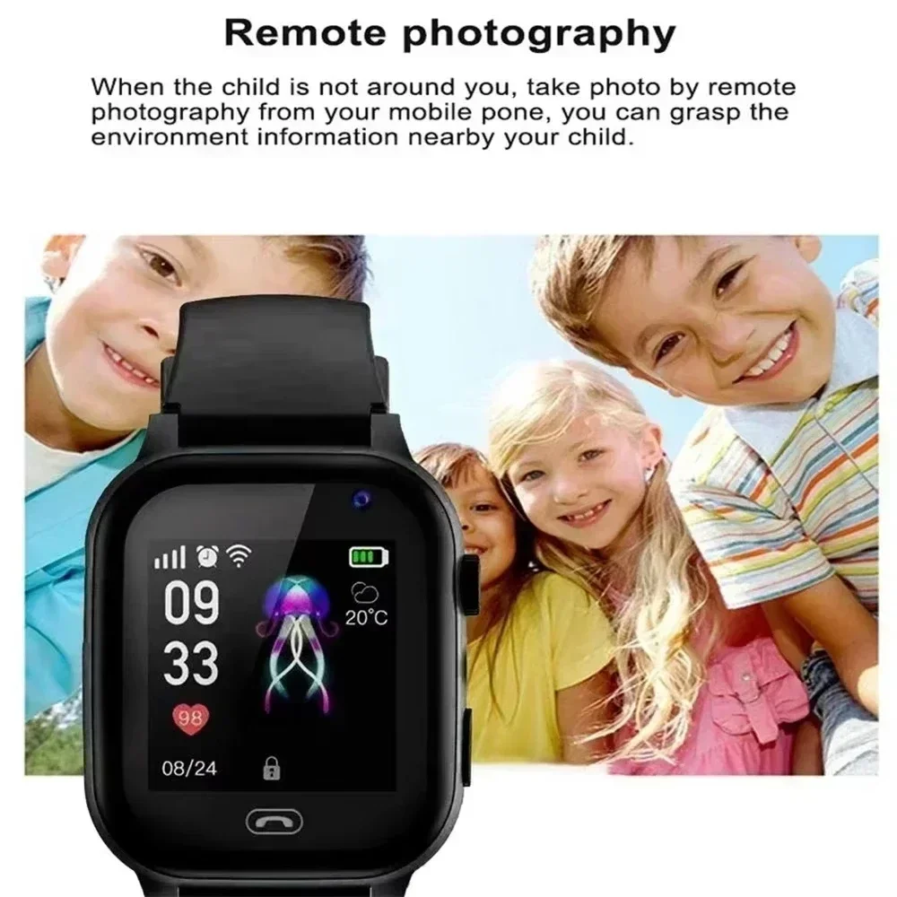 VIVO Mini Kids Phone 4G Kids S - Smartwatch Watches For Kid Boy With Alarm 评论和价格