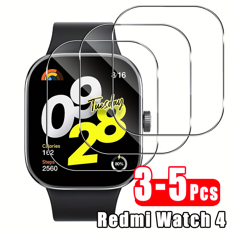 3-5Pcs Premium Tempered Glass  - Watch Redmi 评论和价格
