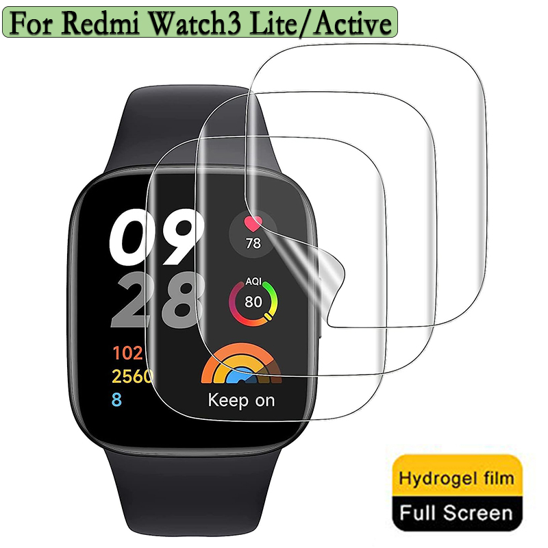 3/6pcs Hydrogel Protective Fil - Watch Redmi 评论和价格