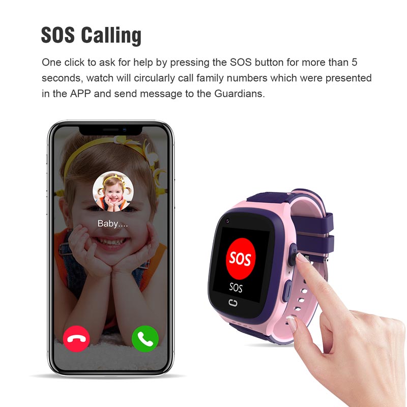 Phone watch android 4G GPS nan - Smartwatch Watches For Kid Boy With Alarm 评论和价格
