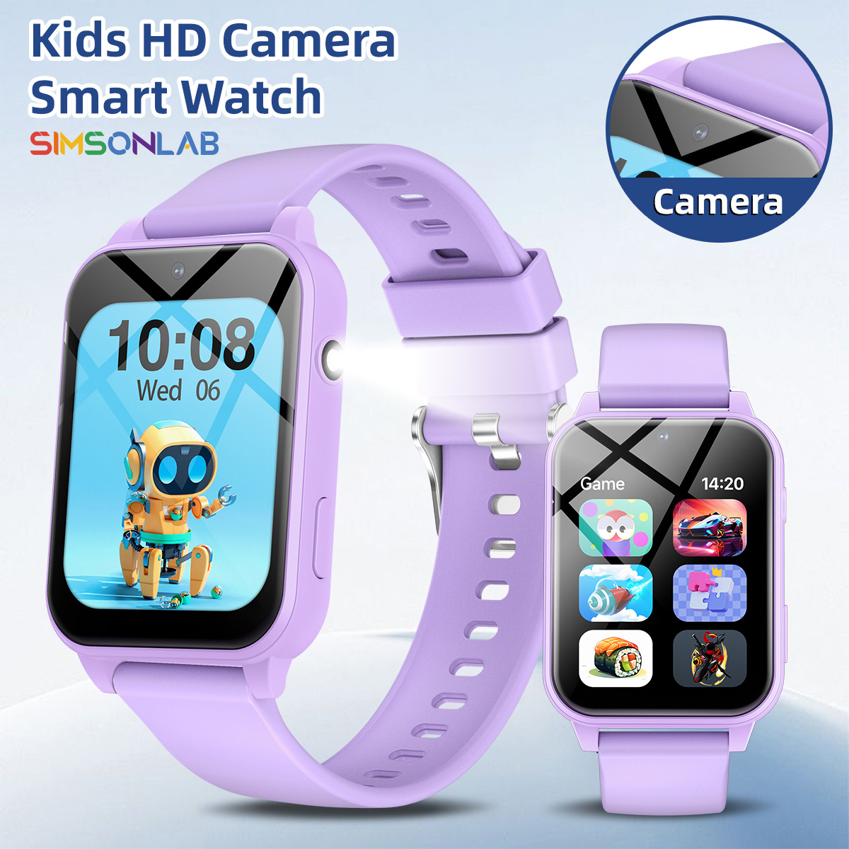 2026 New Children's Smart Watc - Smartwatch Watches For Kid Boy With Alarm 评论和价格