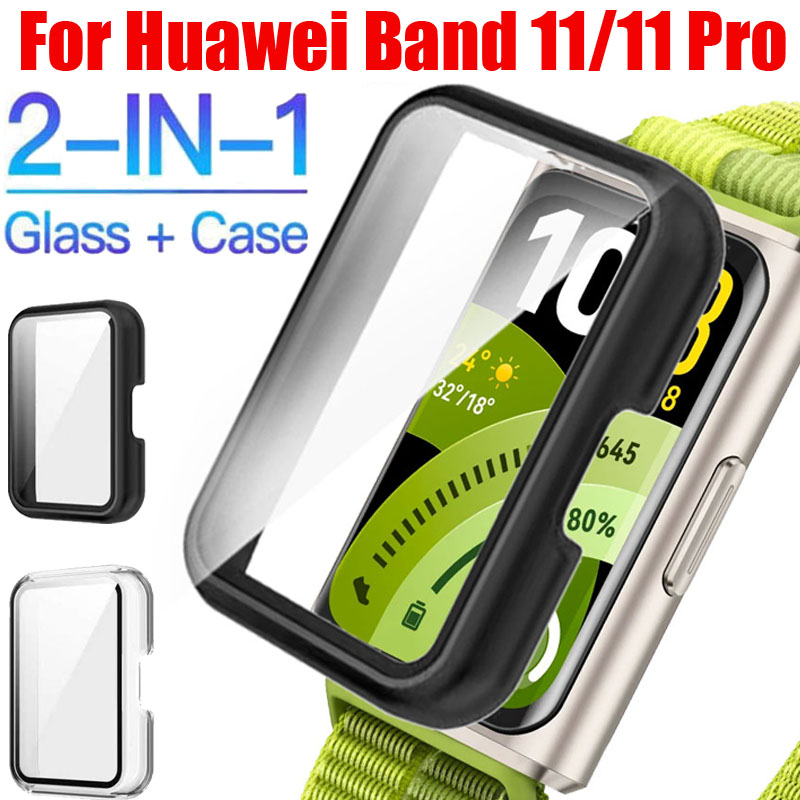 Tempered Glass+Case For Huawei - Smartwatch Watch Huawei 评论和价格