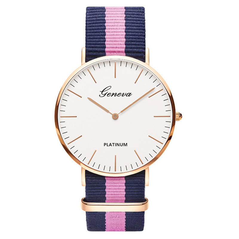 Classic Fashion Stripe Nylon B - Smartwatch Watches Brands For Women 评论和价格