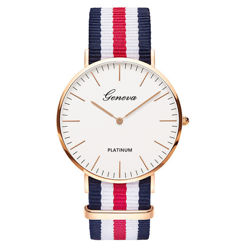 Classic Fashion Stripe Nylon B - Smartwatch Watches Brands For Women 评论和价格