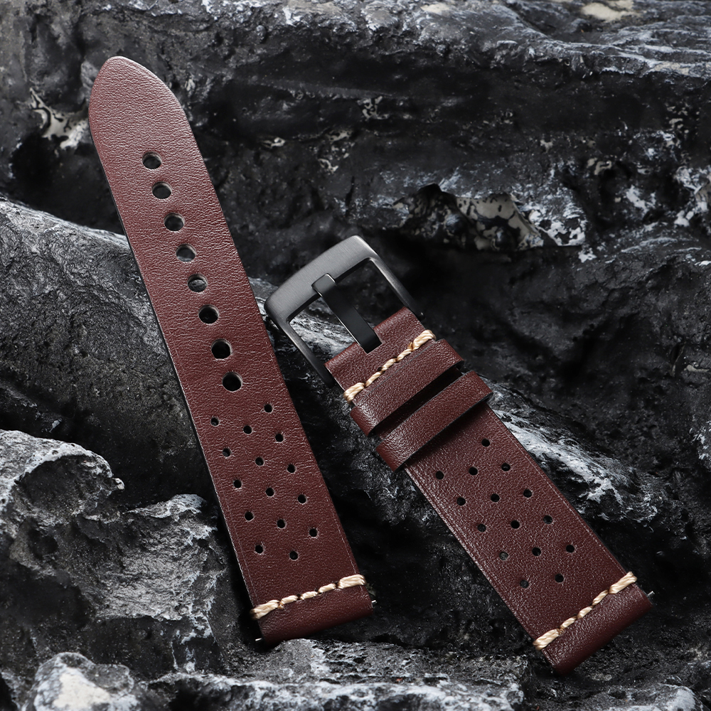 Vintage Cowhide Watch Strap 20 - Smartwatch Vintage Watches For Women 评论和价格