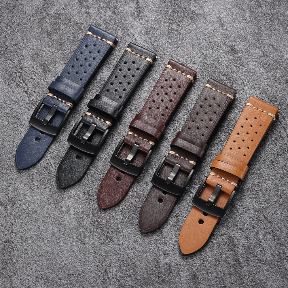 Vintage Cowhide Watch Strap 20 - Smartwatch Vintage Watches For Women 评论和价格