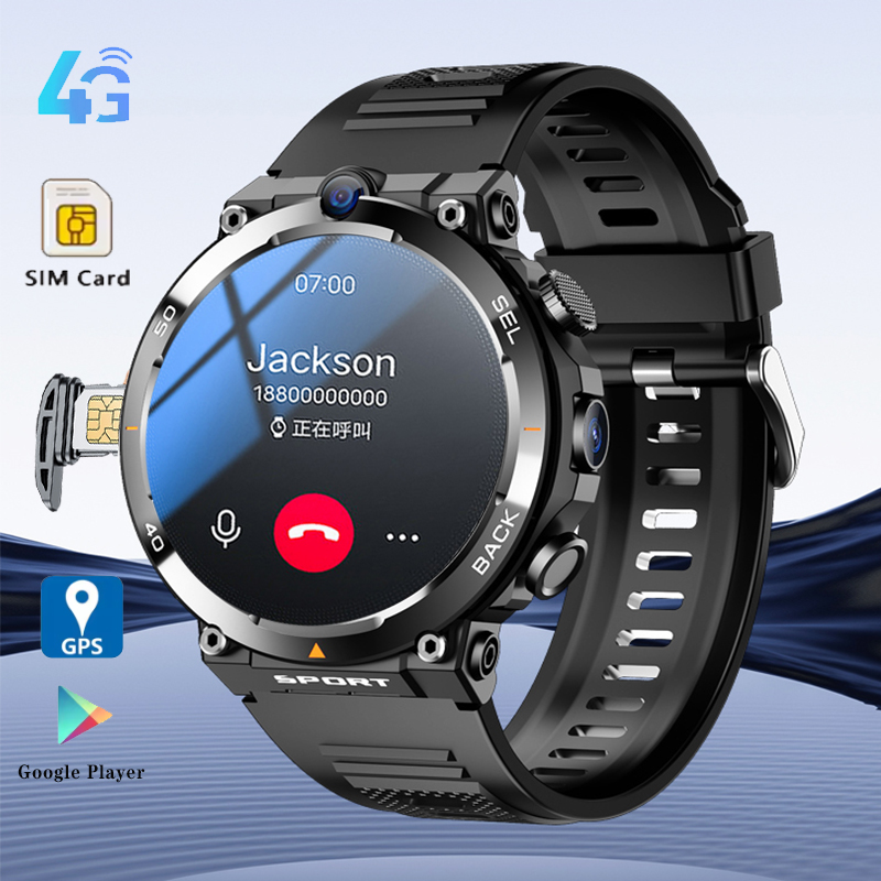 New Google Play 1.39-inch 4G N - Smartwatch Rugged Watches For Men 评论和价格