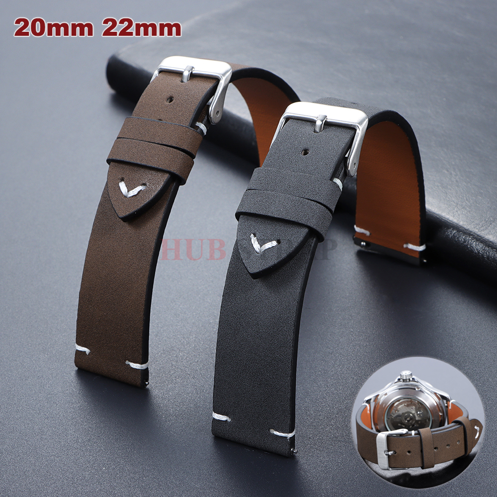 20mm 22mm Handmade Stitching C - Smartwatch Vintage Watches For Women 评论和价格