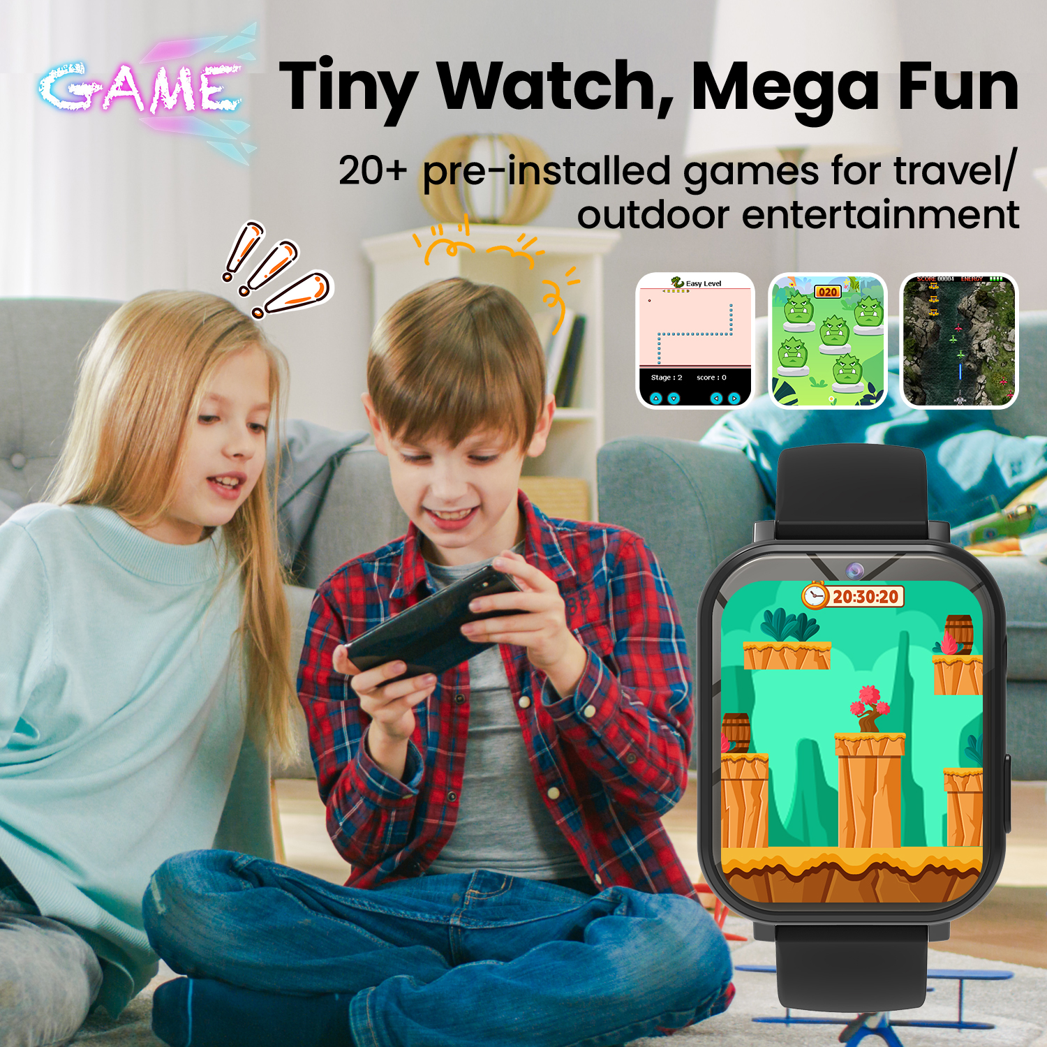 Kids Smart Watch with Camera f - Smartwatch Watches For Kid Boy With Alarm 评论和价格