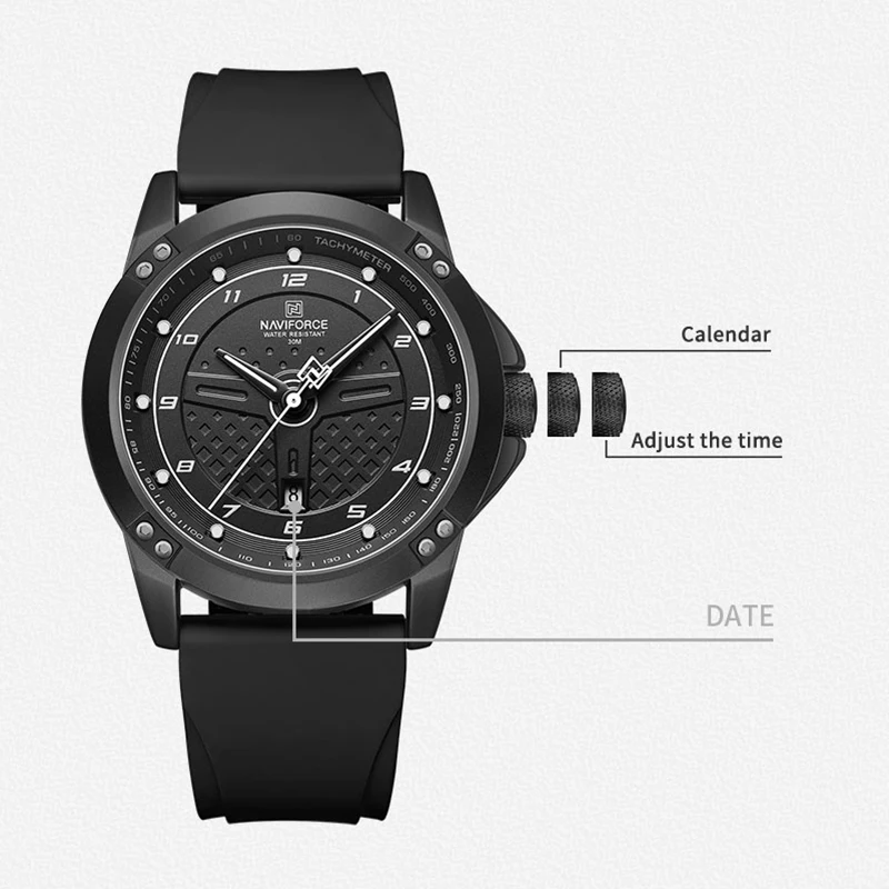 NAVIFORCE Brand Fashion Luxury - Smartwatch Army Watches For Men 评论和价格