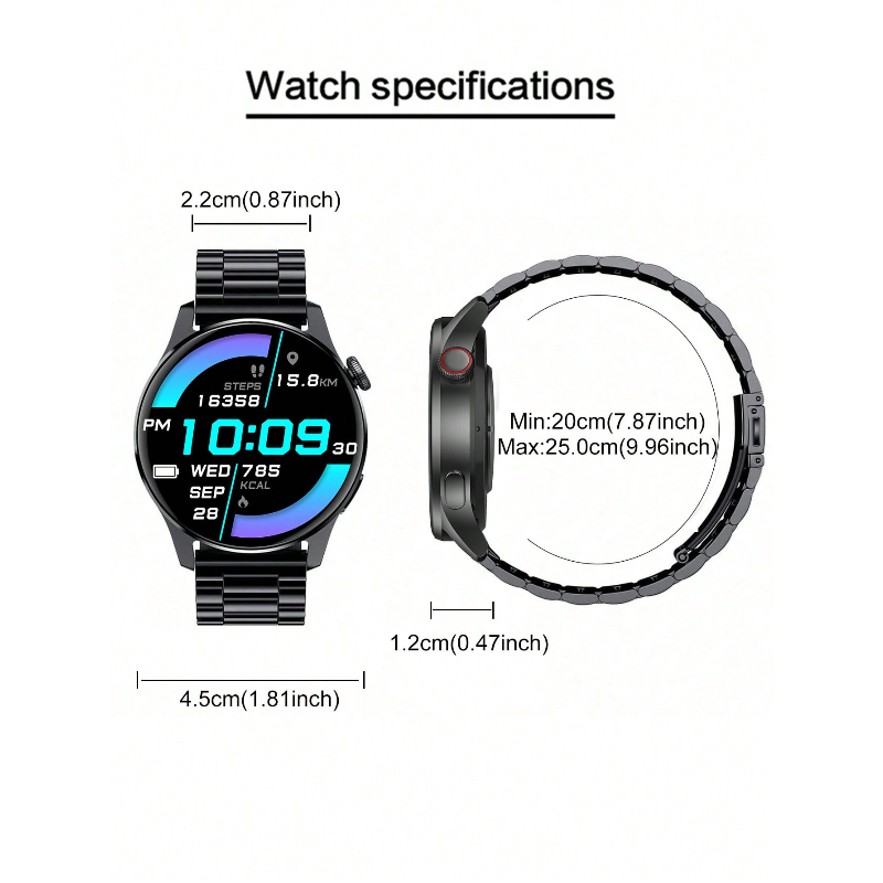 Unisex Multifunctional Round T - Watch 7 Smartwatch Iphone 评论和价格