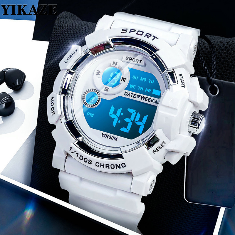 YIKAZE Kids Watches Fashion Lu - Smartwatch Watches For Kid Boy With Alarm 评论和价格