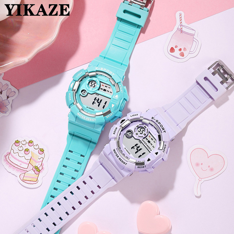 YIKAZE Kids Watches Fashion Lu - Smartwatch Watches For Kid Boy With Alarm 评论和价格