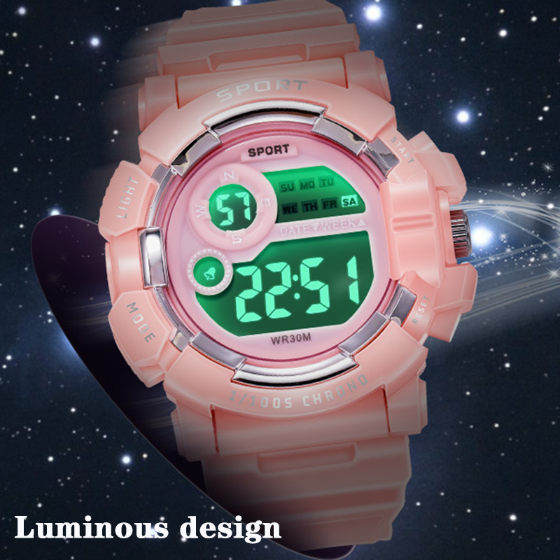 YIKAZE Kids Watches Fashion Lu - Smartwatch Watches For Kid Boy With Alarm 评论和价格