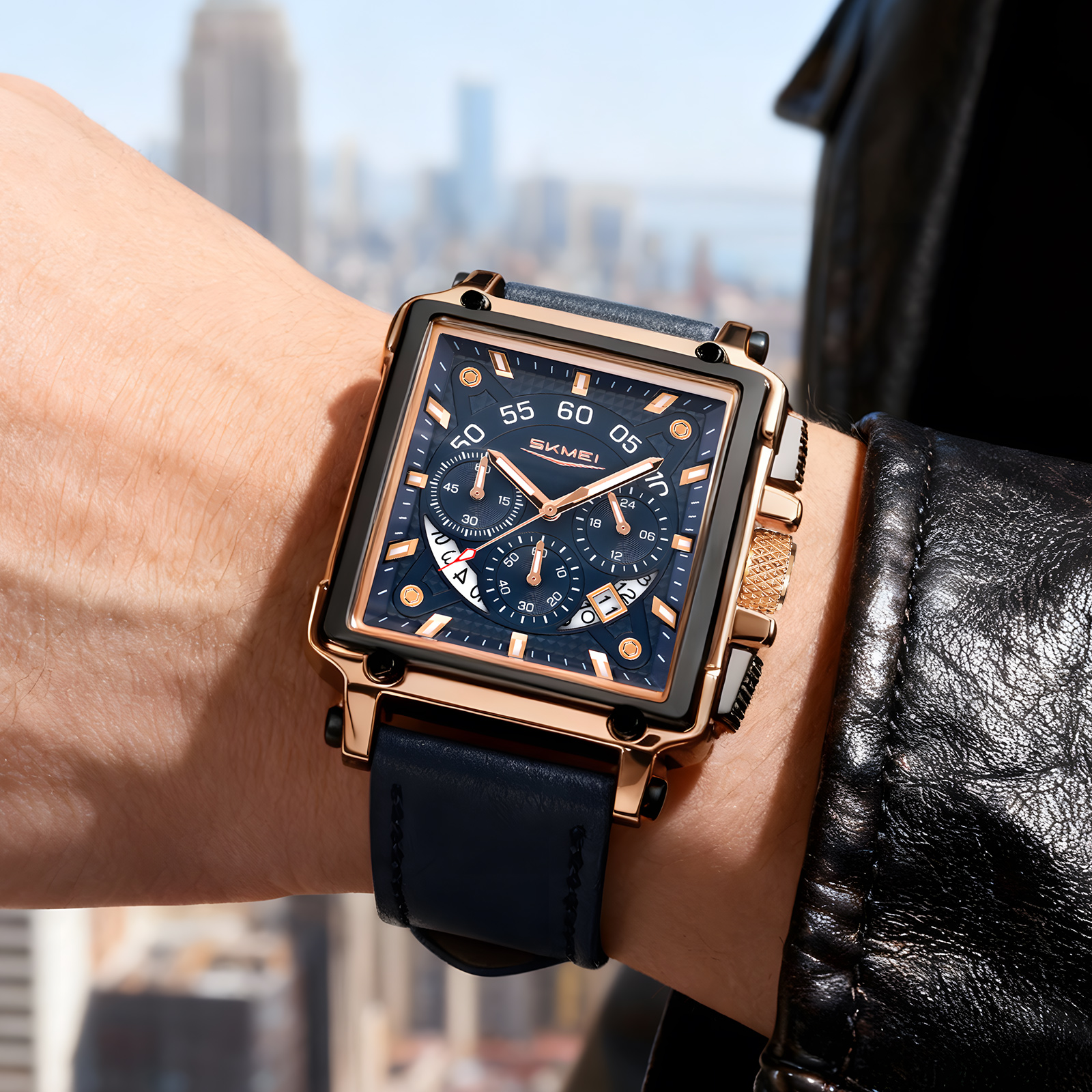 SKMEI 7098 Luxury Original Qua - Smartwatch Watches Brands For Women 评论和价格