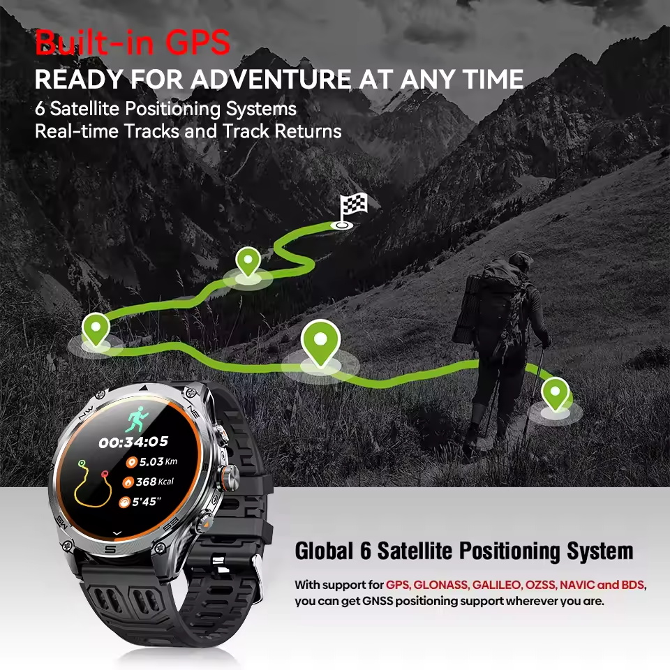T-Rex 3 Military Grade 1000mAh - Smartwatch Rugged Watches For Men 评论和价格