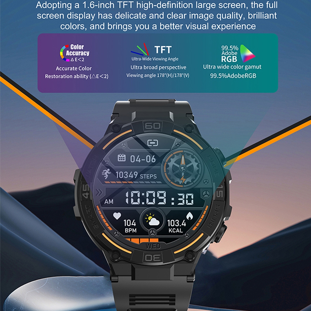 Outdoor Military Rugged Smartw - Smartwatch Rugged Watches For Men 评论和价格
