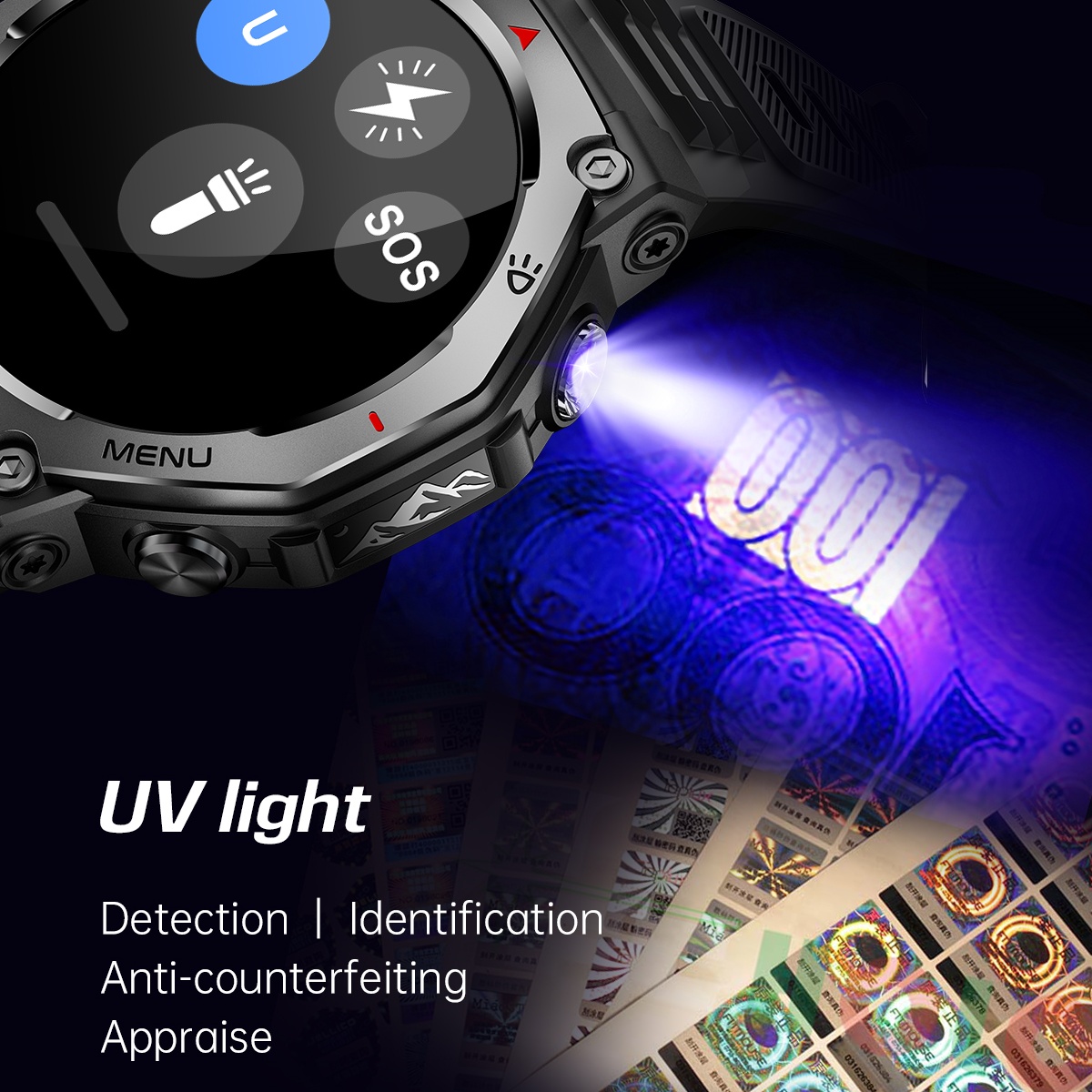 VWAR T-Rex Ultra Smart Watch w - Watch Vs Smartwatch 评论和价格