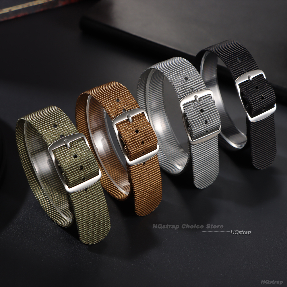 20mm Sport Nylon Watch Band fo - Smartwatch Army Watches For Men 评论和价格