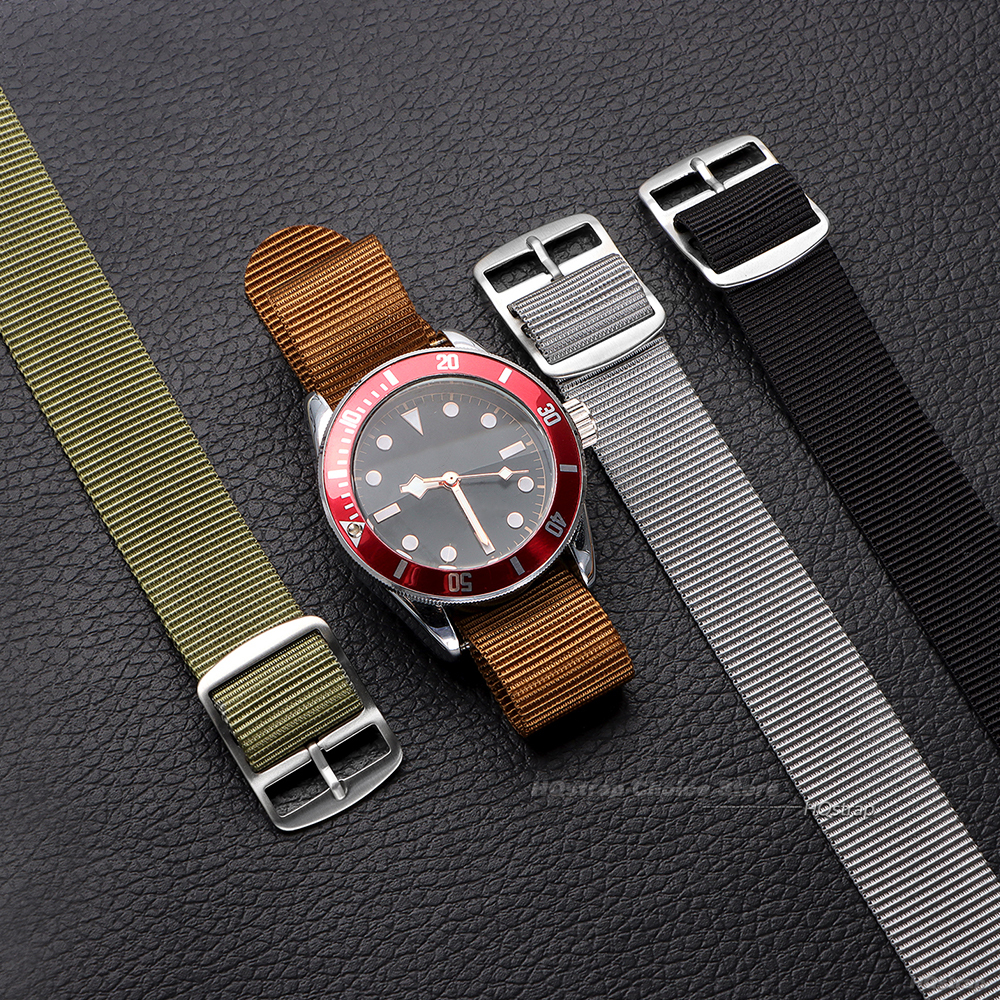 20mm Sport Nylon Watch Band fo - Smartwatch Army Watches For Men 评论和价格