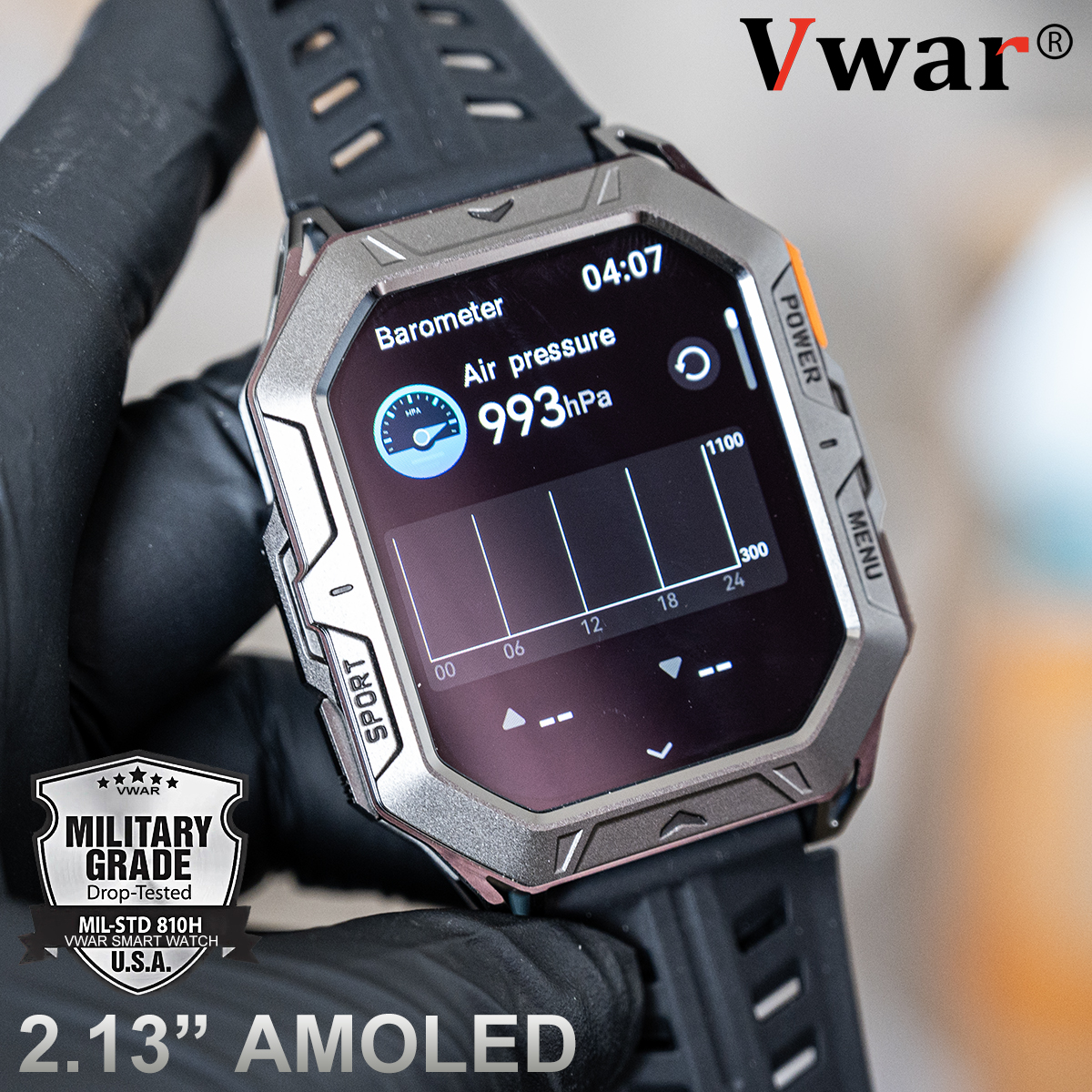 VWAR TANK X1 Pro Smart Watch I - Watch Vs Smartwatch 评论和价格