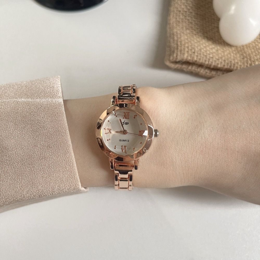 Classic Exquisite Golden Wrist - Smartwatch Vintage Watches For Women 评论和价格
